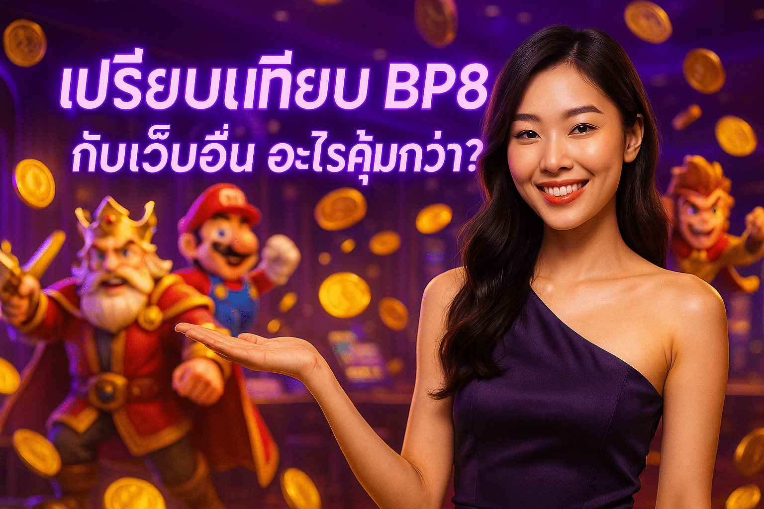 เปรียบเทียบ BP8 กับเว็บอื่น อะไรคุ้มกว่า?