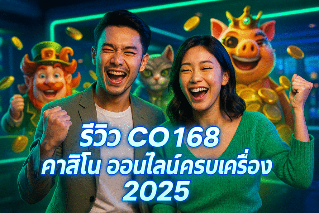 รีวิว CO168 คาสิโน ออนไลน์ครบเครื่อง 2025