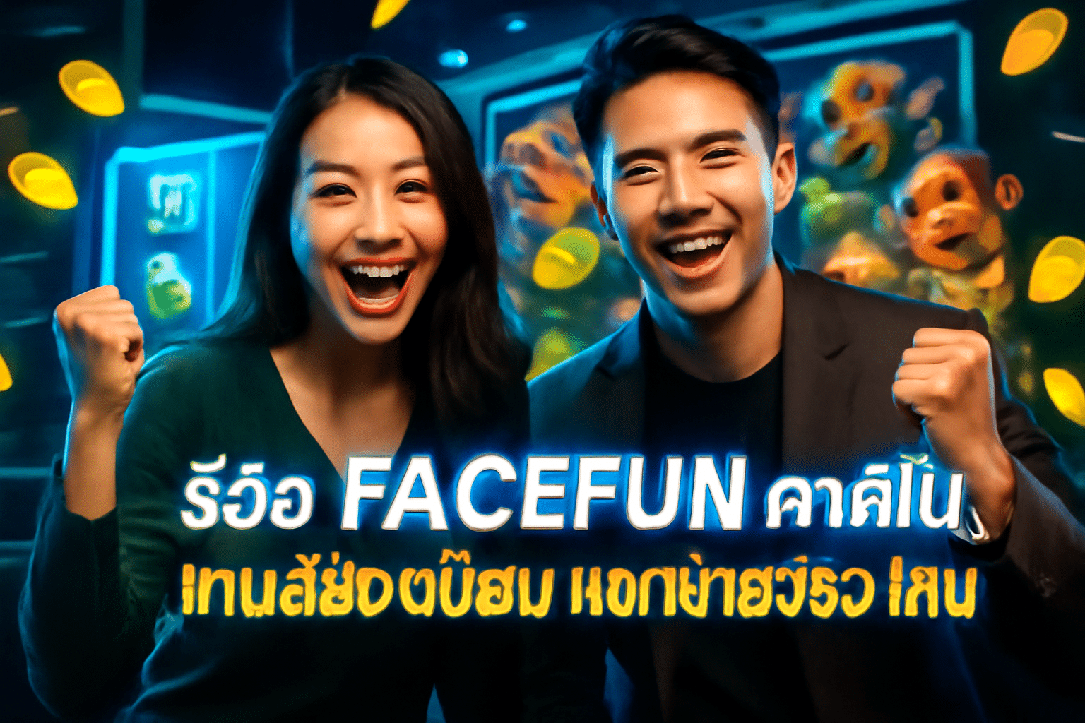 รีวิว FACEFUN คาสิโน เกมส์ยอดนิยม แตกง่ายจริง ไหม
